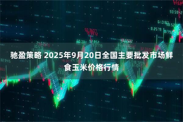 驰盈策略 2025年9月20日全国主要批发市场鲜食玉米价格行情